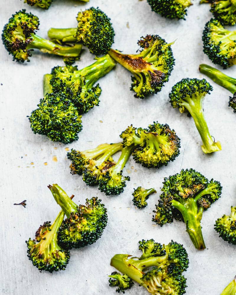 Oven roasted broccoli