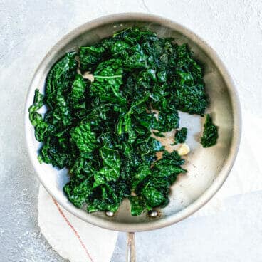 Sauteed kale