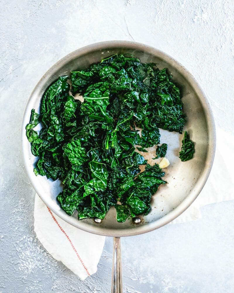 Sauteed kale