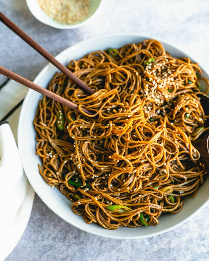 Soba noodles