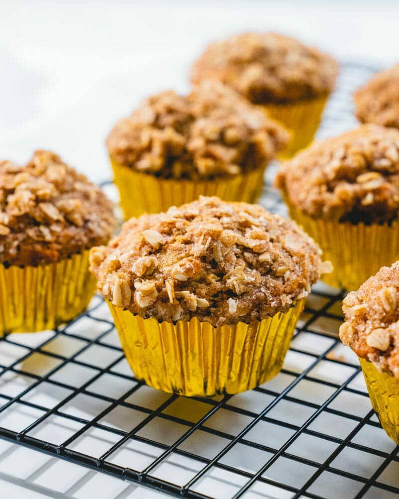 Vegan banana muffins