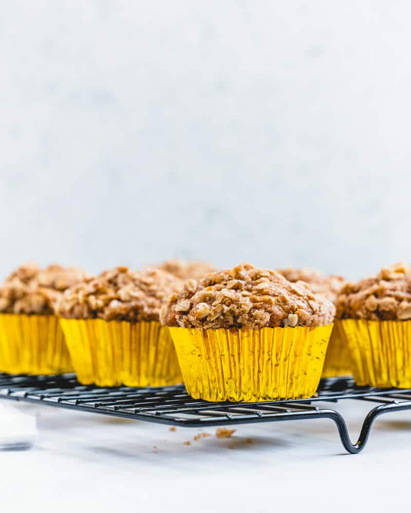 Vegan banana muffins