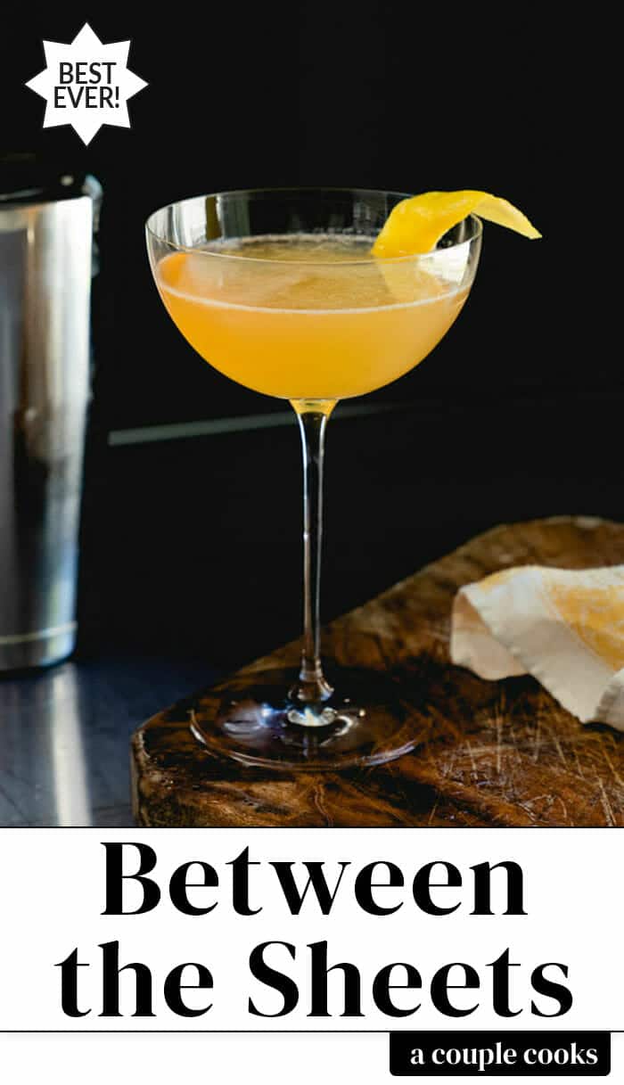 Between the Sheets Cocktail A Couple Cooks