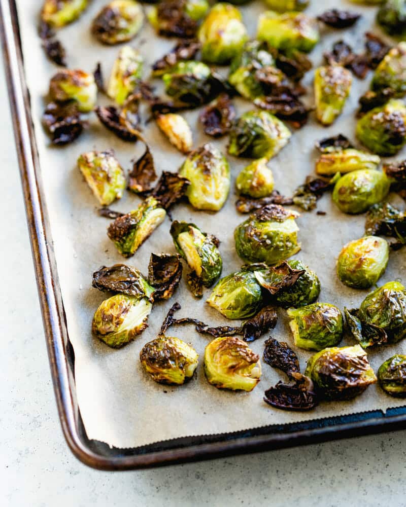 Crispy Brussels sprouts