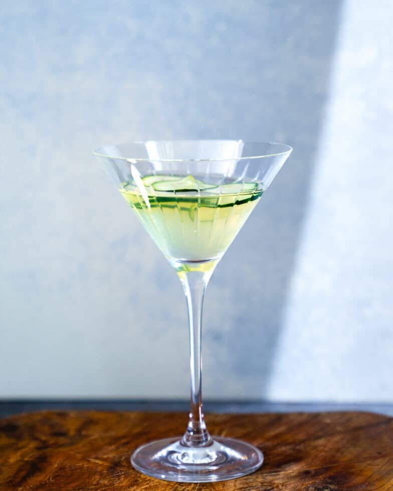 Best Cucumber Martini A Couple Cooks