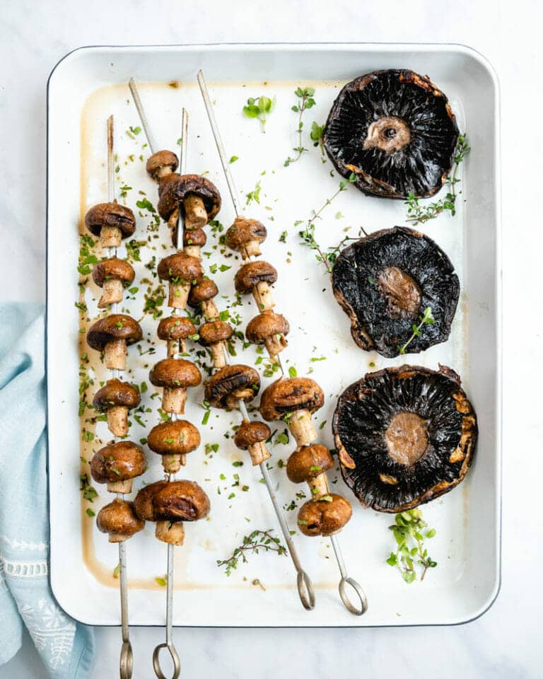 Perfect Grilled Mushrooms A Couple Cooks