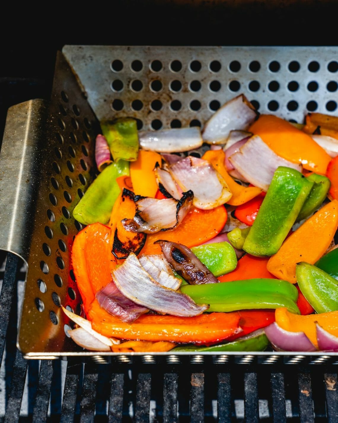 Grilled Peppers and Onion A Couple Cooks