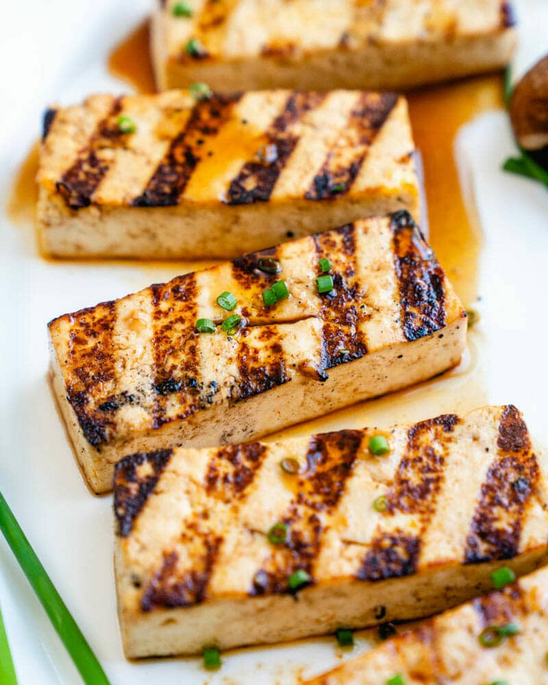 Grilled tofu