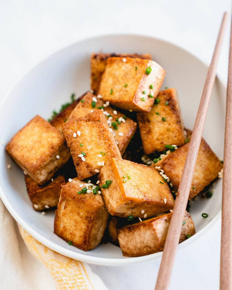 Perfect Pan Fried Tofu A Couple Cooks