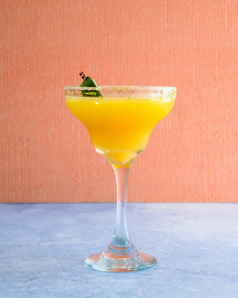 Easy Peach Margarita – A Couple Cooks