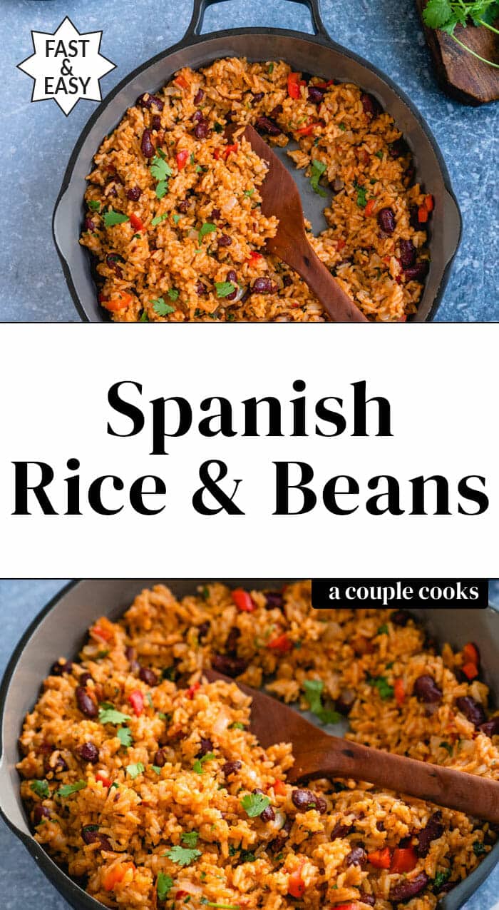 Spanish Rice and Beans (Easy Pantry Meal!) – A Couple Cooks