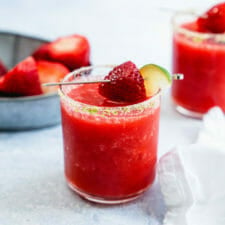 Perfect Strawberry Margarita Frozen