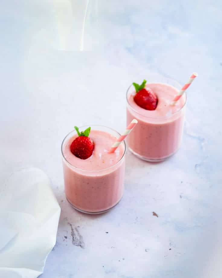 Perfect Strawberry Smoothie (Best Flavor & Texture!) – A Couple Cooks