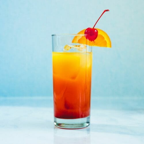 Tequila Sunrise (Easy Cocktail!) A Couple Cooks