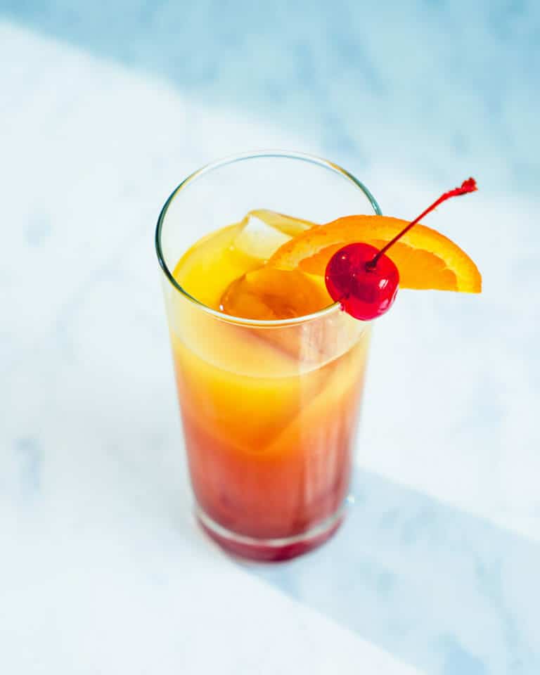 Tequila Sunrise (Easy Cocktail!) A Couple Cooks