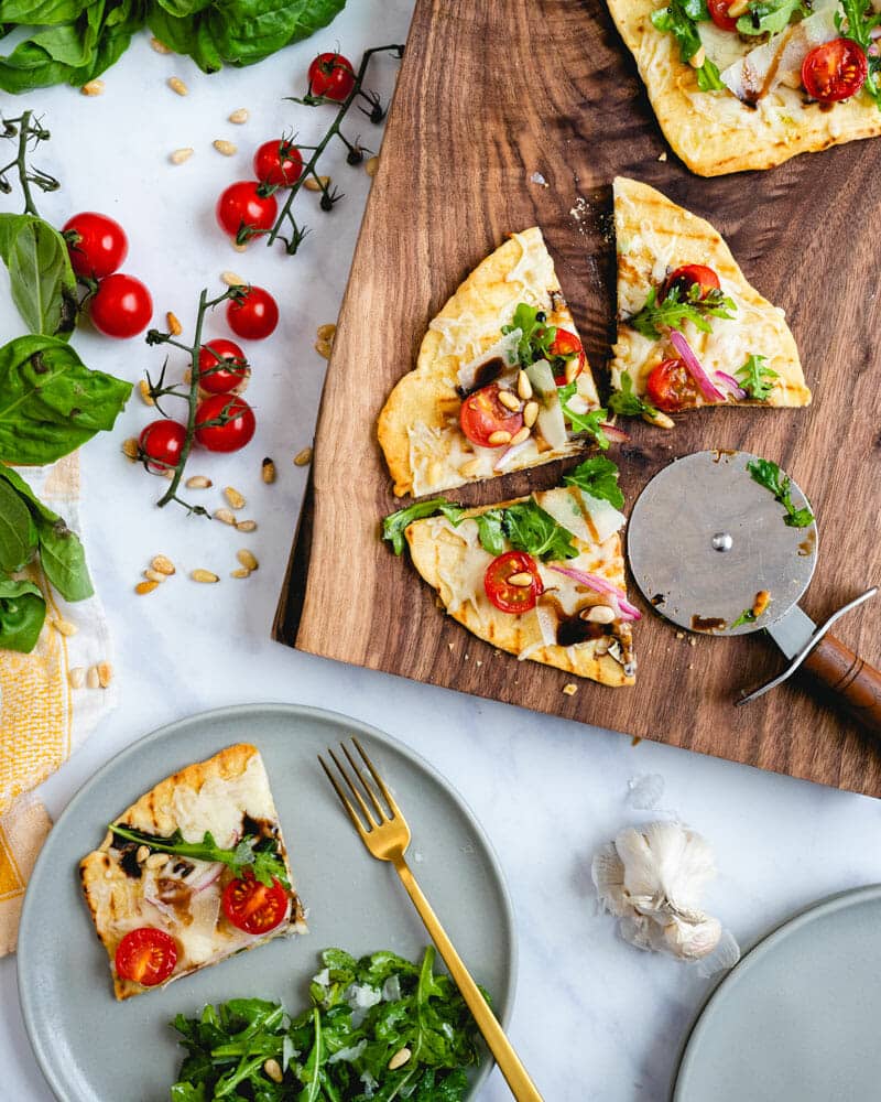 Flatbread pizza