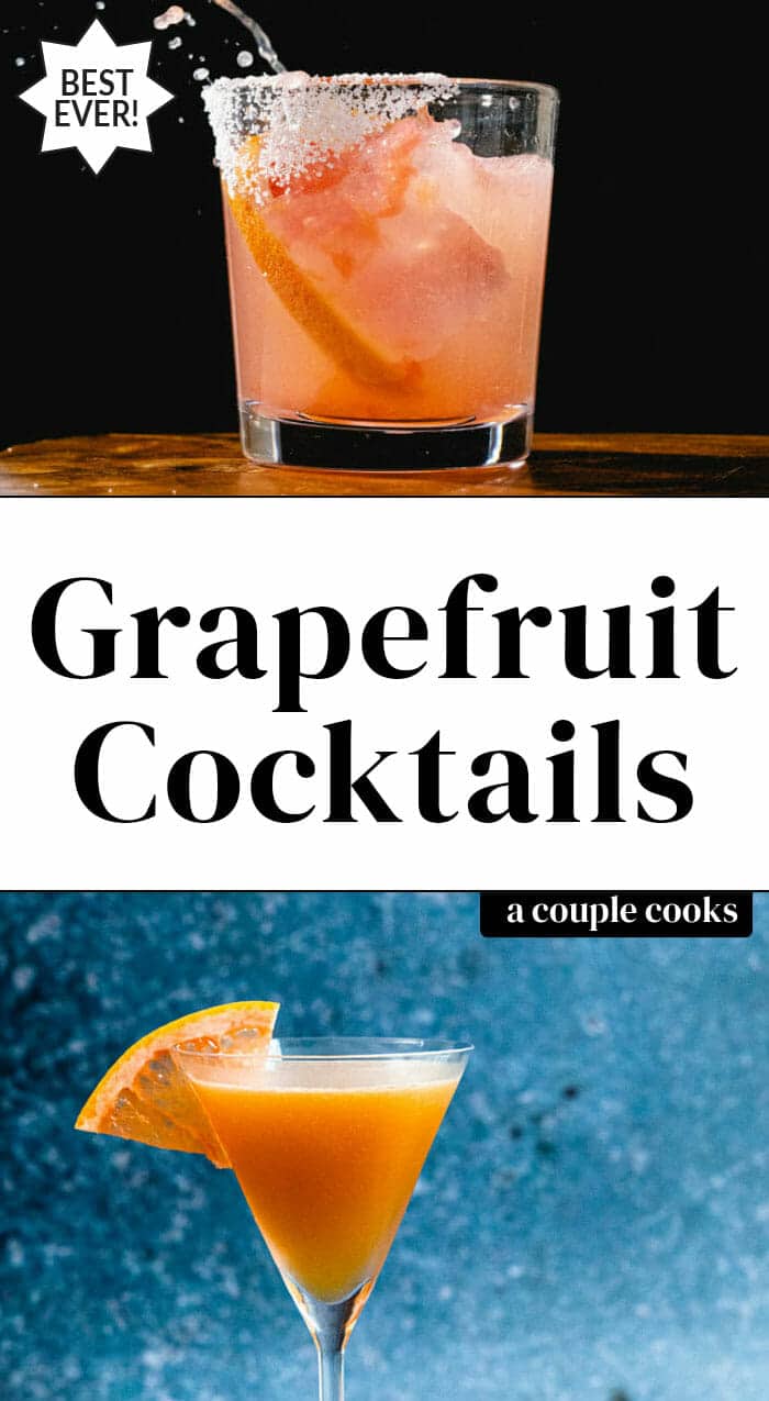 Top 10 Grapefruit Cocktails A Couple Cooks