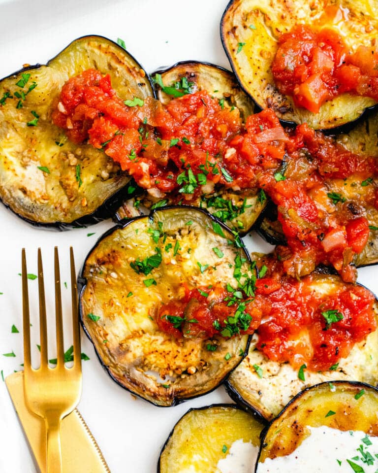 Grilled Eggplant (Perfect Every Time!) A Couple Cooks