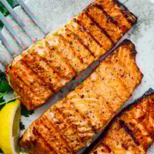 Grilled Salmon (Perfectly Seasoned!)-image