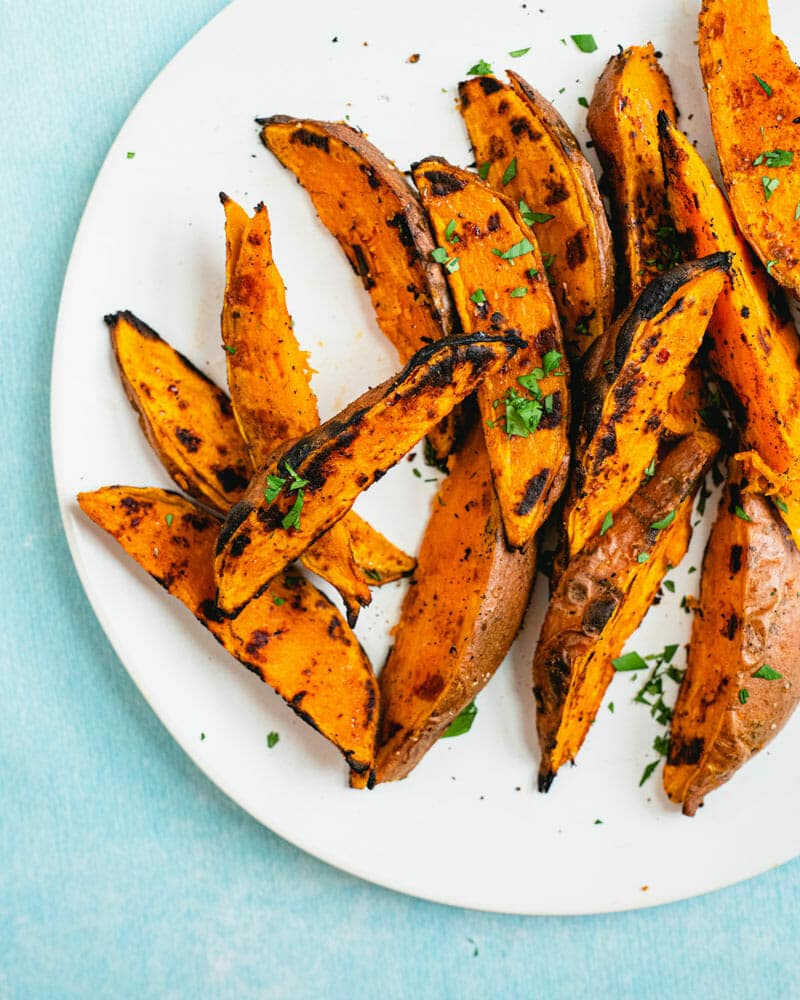 Perfect Grilled Sweet Potatoes