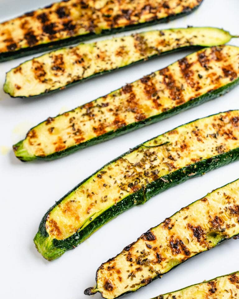 Easy Grilled Zucchini A Couple Cooks