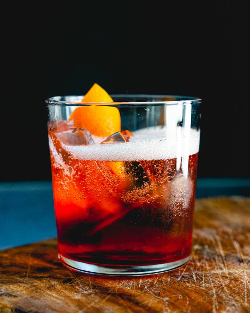 Negroni Sbagliato with Prosecco