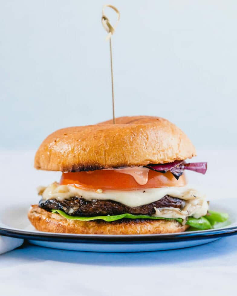 Perfect Portobello Mushroom Burger – A Couple Cooks