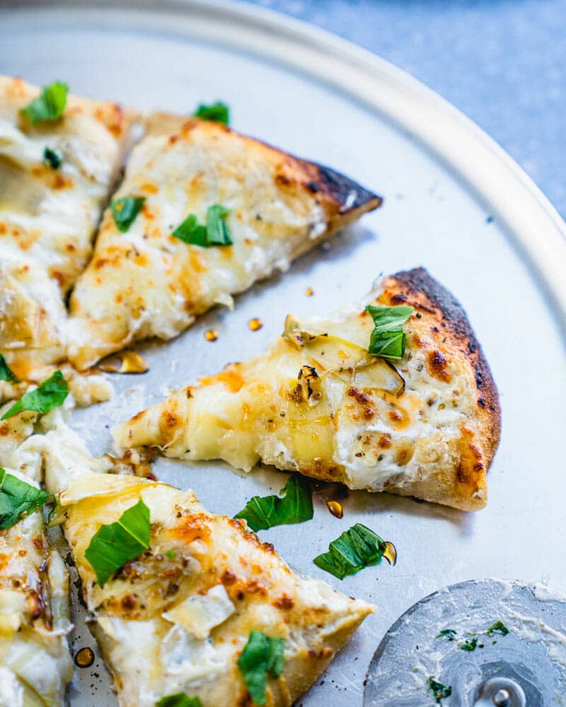 Ricotta pizza