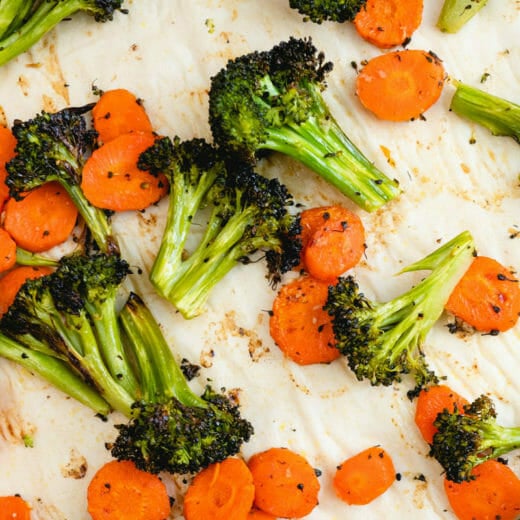 Easy Roasted Broccoli and Carrots A Couple Cooks