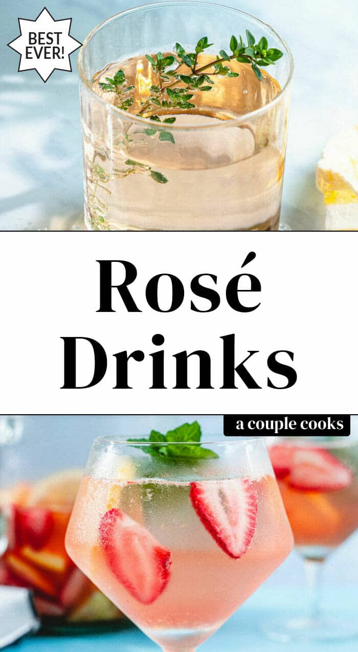 Best Rose Drinks to Try – A Couple Cooks