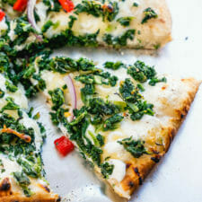 Ultimate Spinach Pizza-image