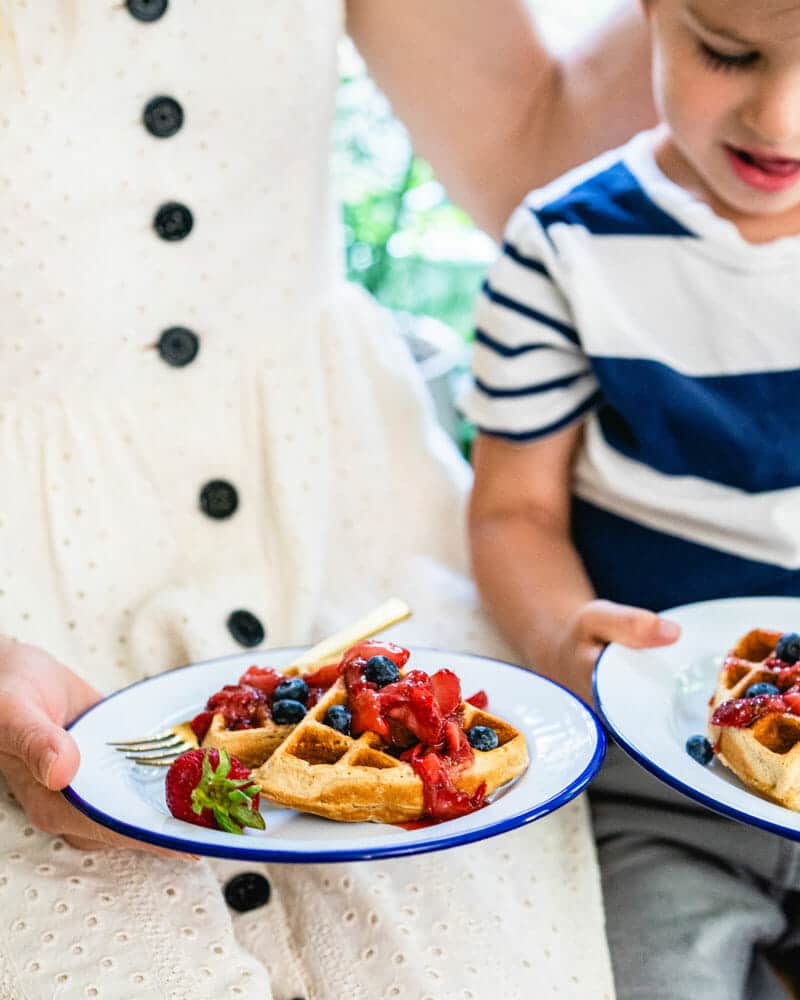 Vegan waffles