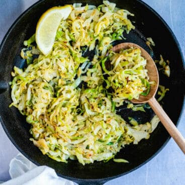 Sauteed cabbage