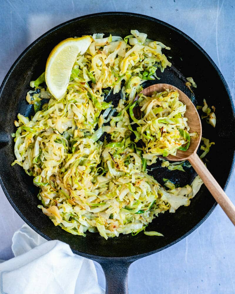 Sauteed cabbage