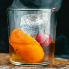 Smoked Old Fashioned-image