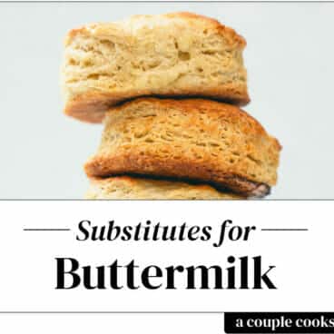 Buttermilk substitute