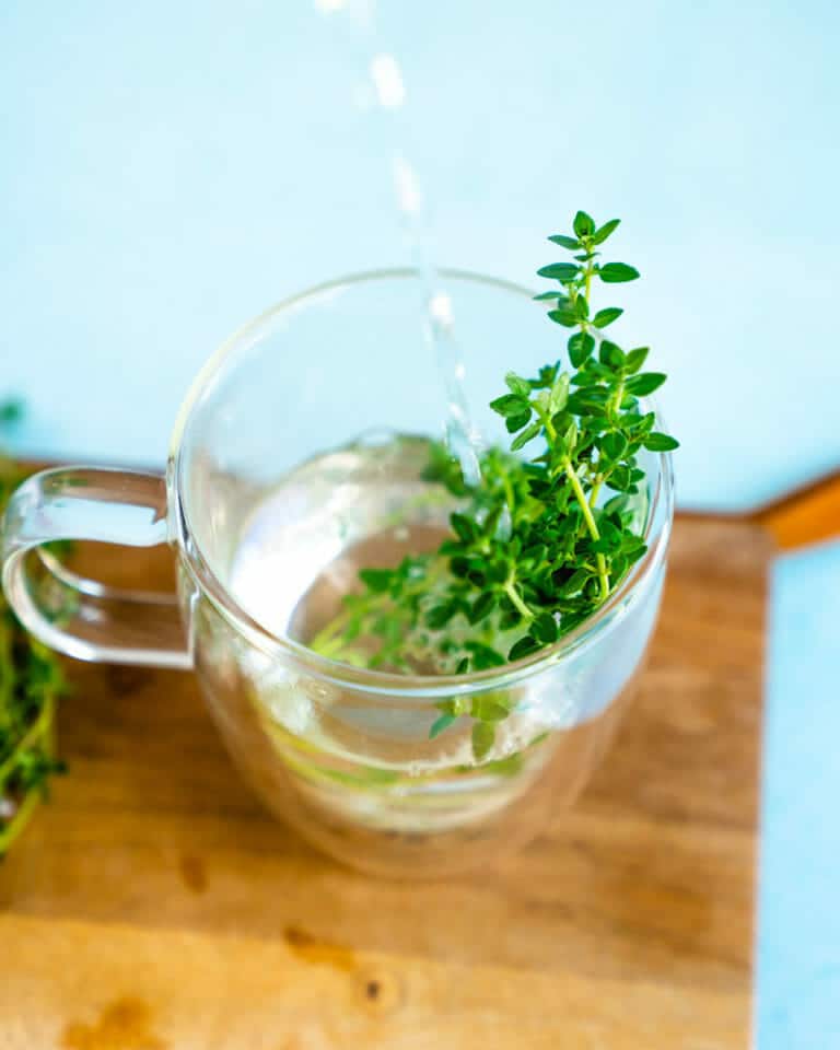 Easy Thyme Tea A Couple Cooks