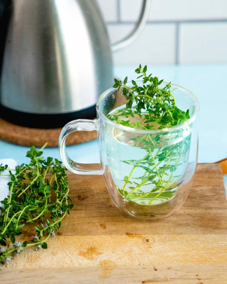 Easy Thyme Tea A Couple Cooks