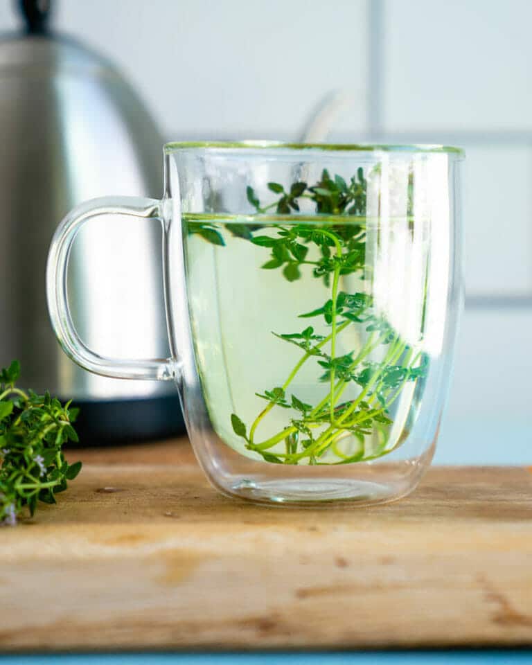Easy Thyme Tea – A Couple Cooks