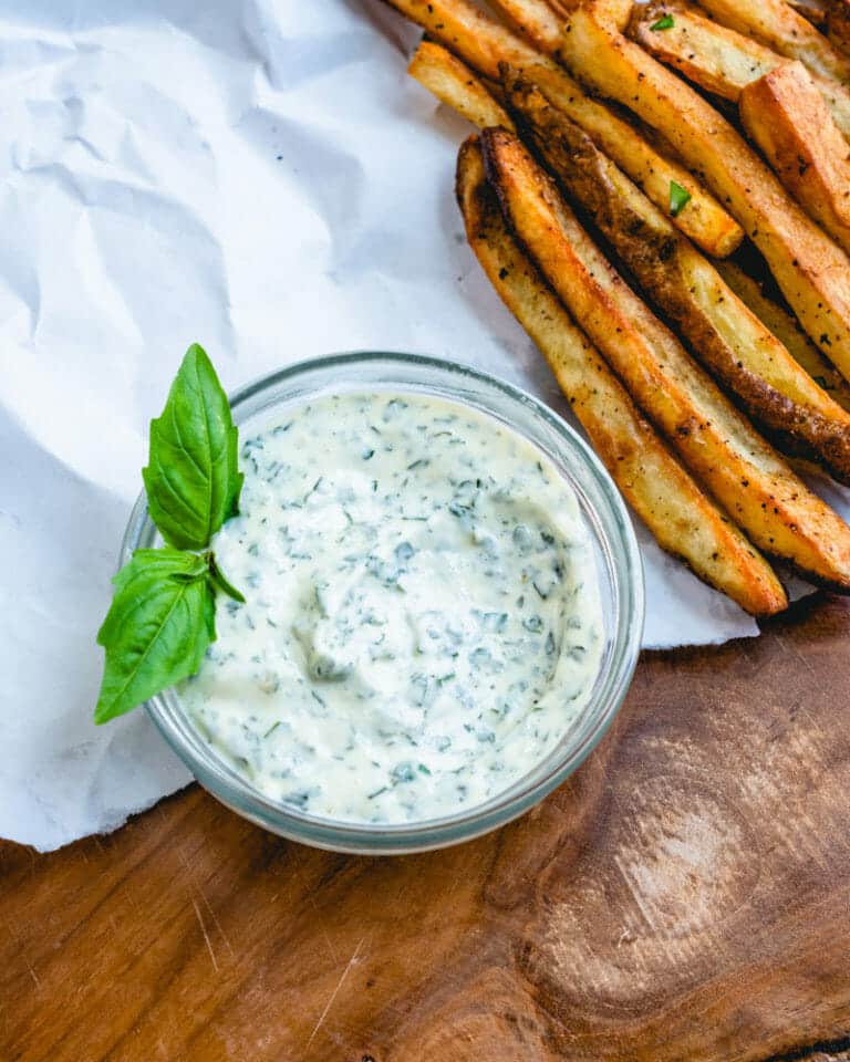 Easy Basil Aioli A Couple Cooks