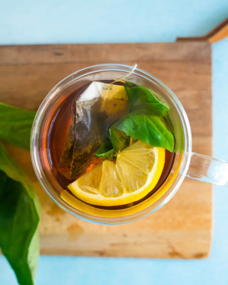 Easy Basil Tea A Couple Cooks