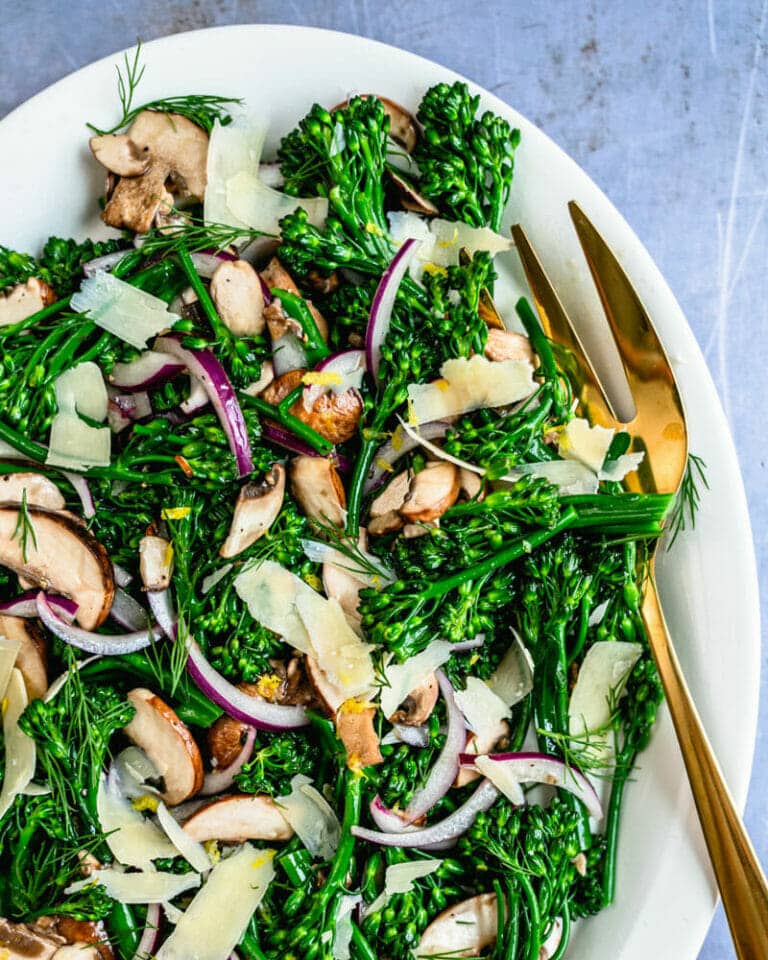 Simple Broccolini Salad A Couple Cooks