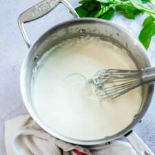 Easy Parmesan Cream Sauce (10 Minutes!)-image