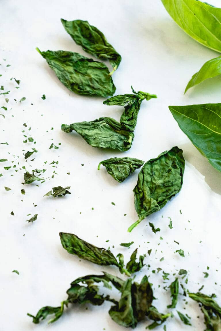 How to Dry Basil A Couple Cooks