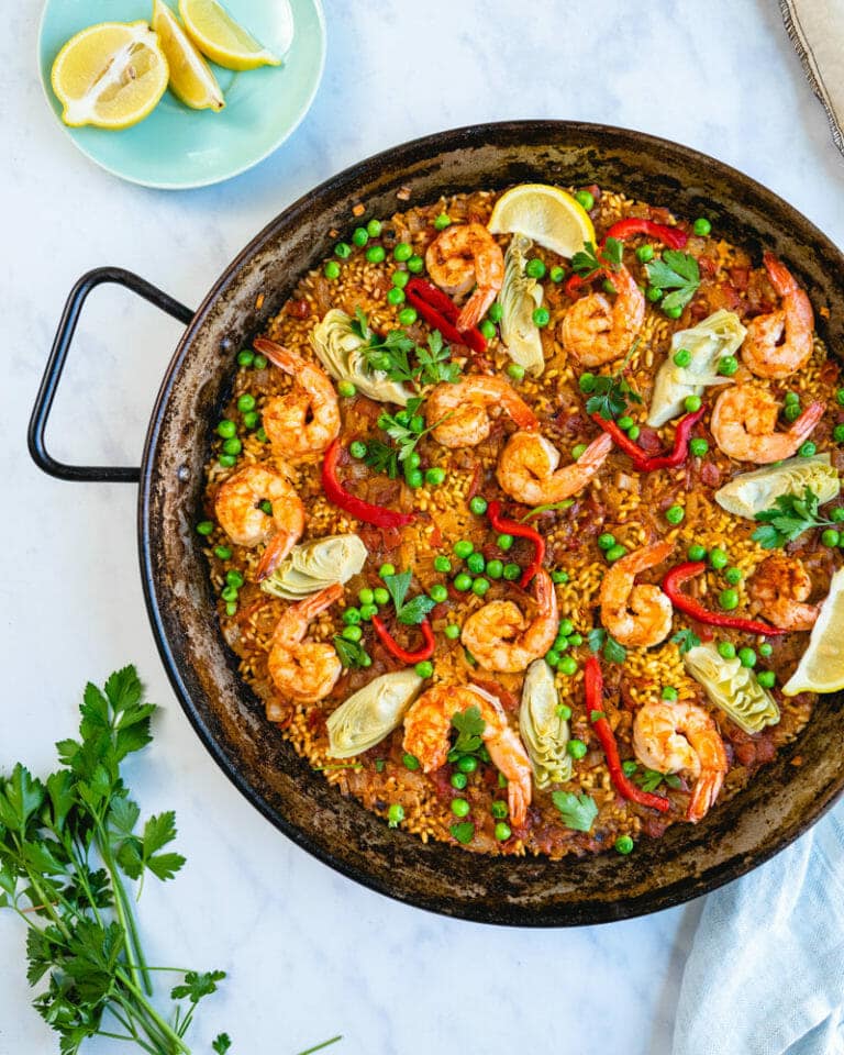 Spanish Paella Recipe A Couple Cooks