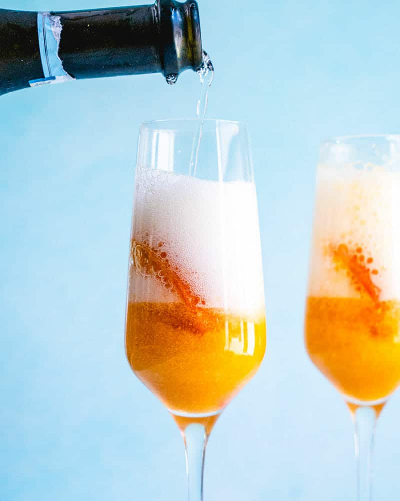 Peach bellini