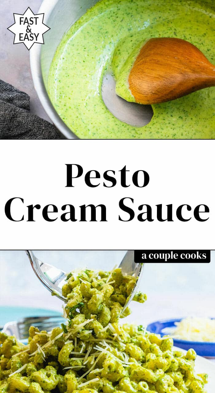 Pesto Cream Sauce A Couple Cooks