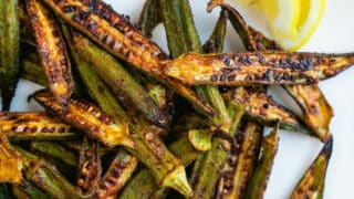 Easy Roasted Okra Recipe A Couple Cooks