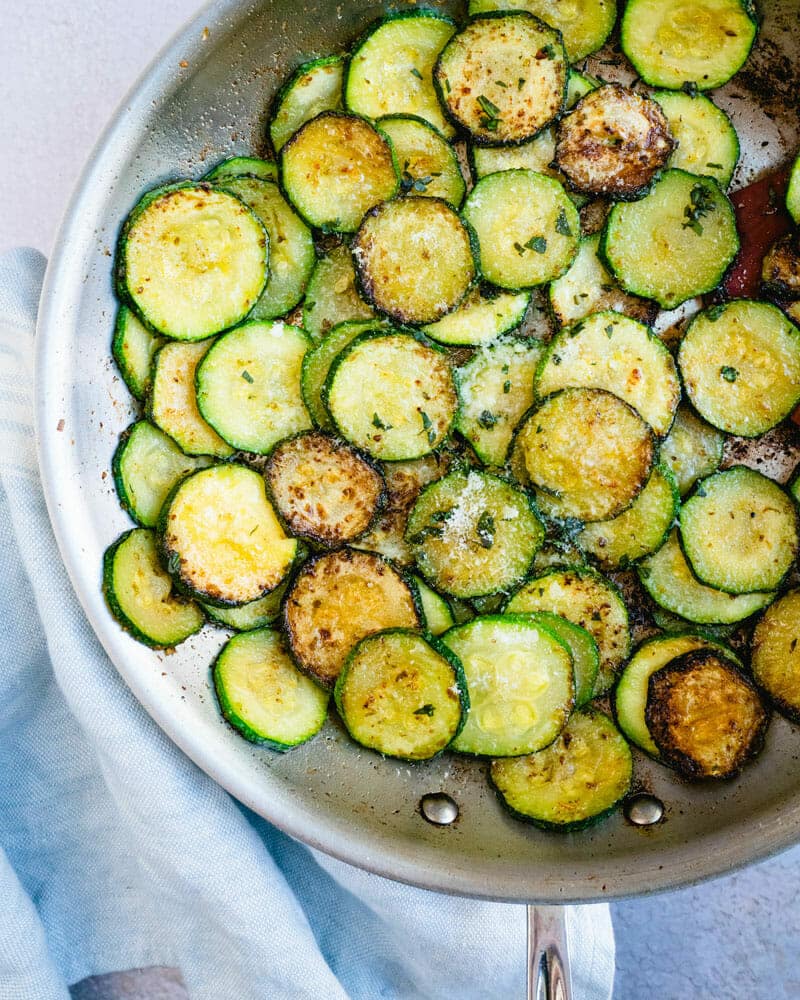 Sauteed zucchini