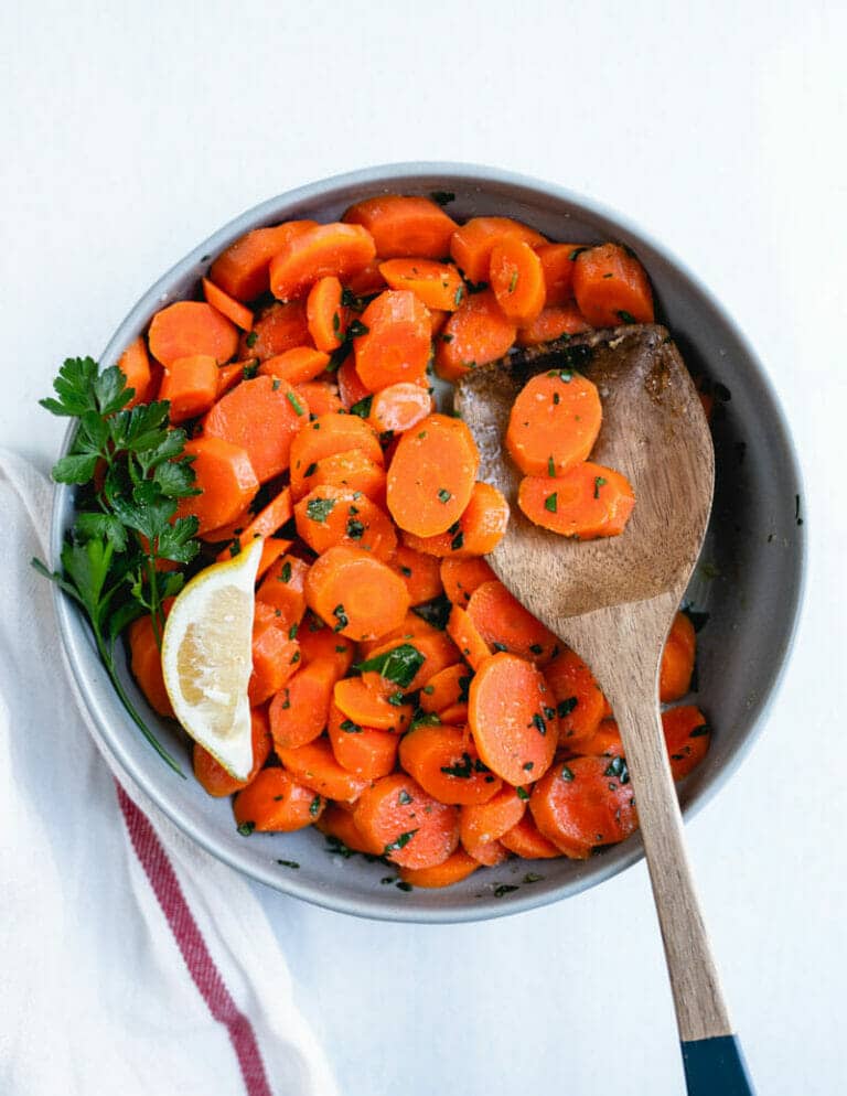 Easy Steamed Carrots A Couple Cooks